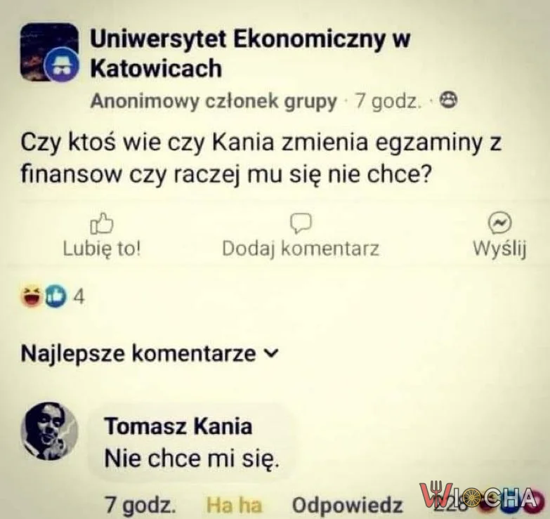 Nie chce mi się