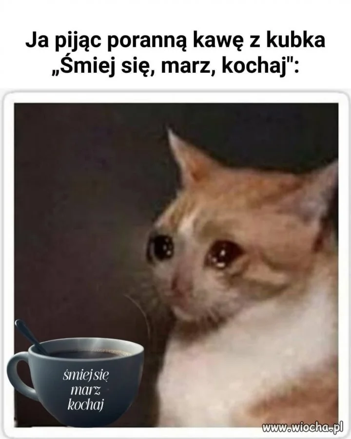 No jakoś nie jest mi do śmiechu