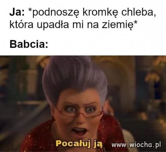 Ale chleba to nie wyrzucaj!