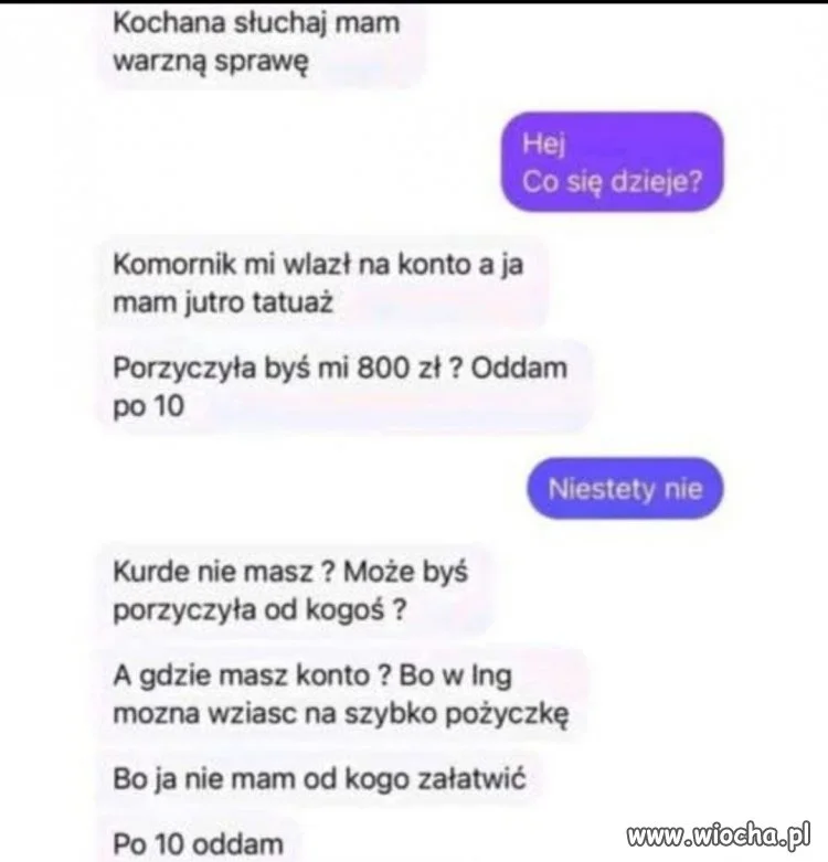 Pożyczka na pożyczkę