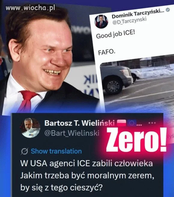 Pisowski przygłup, cham i bydlak