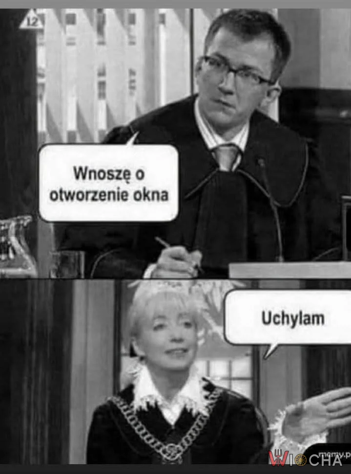 Sąd najwyższy do spraw upału: wniosek przyjęty, okno uchylone.