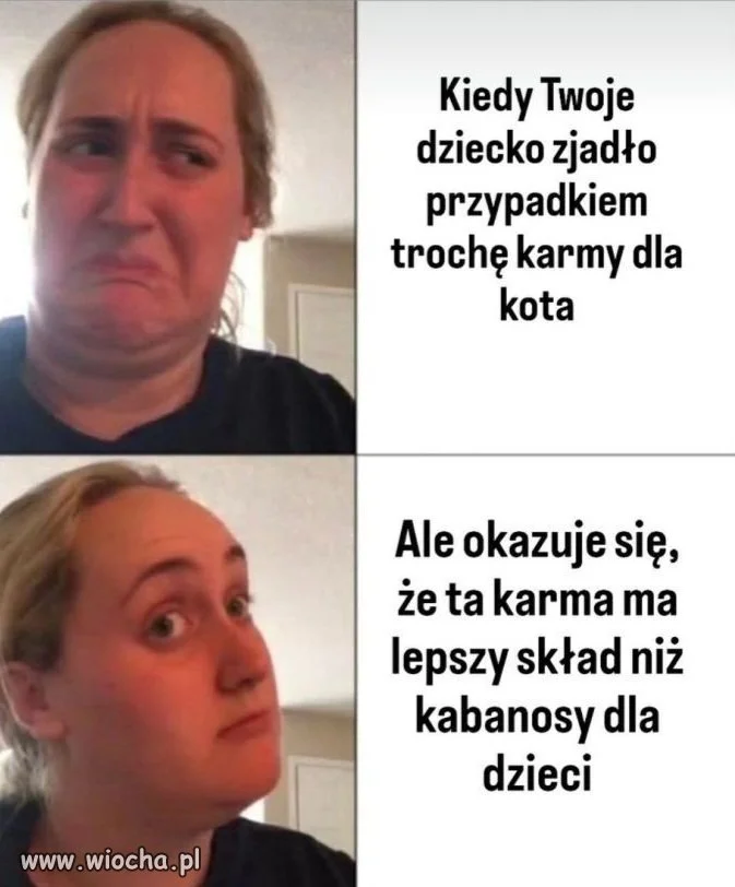 Kto by pomyślał że żarcie dla zwierząt 