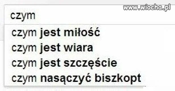 Nie samą filozofią człowiek żyje
