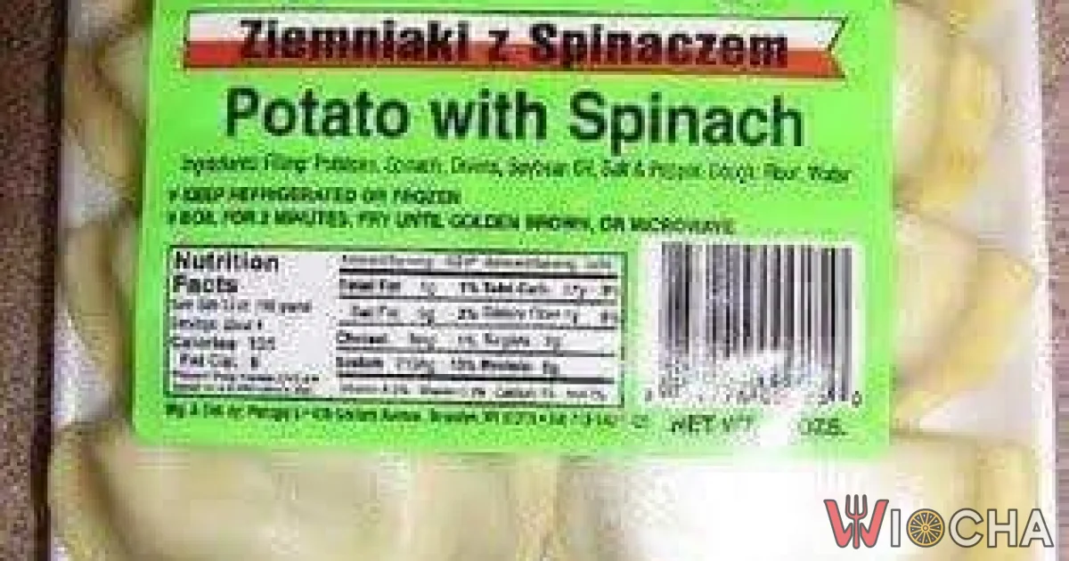 Ziemniaki z Spinaczem - Original Pierogi