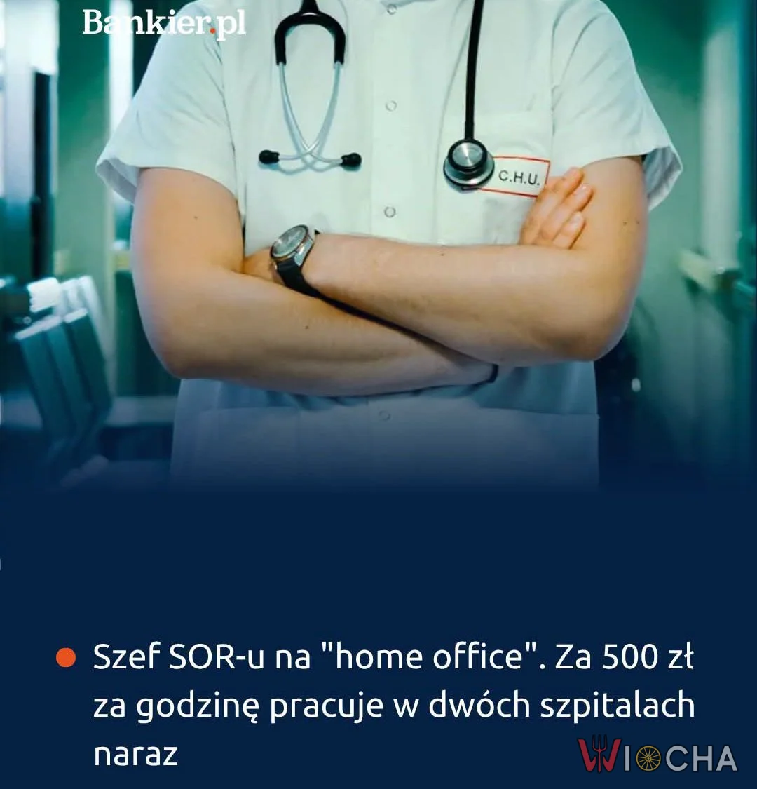 Na SORze, ale w domu