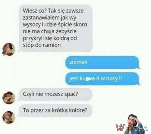 Czyli nie możesz spać?
