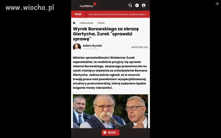 Pisior skamle by go nie zamykać