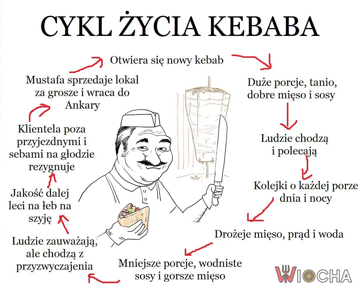 Cykl życia kebaba