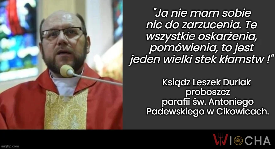 Cała wieś się myli ! Pręcie ksiądz nie kłamie !
