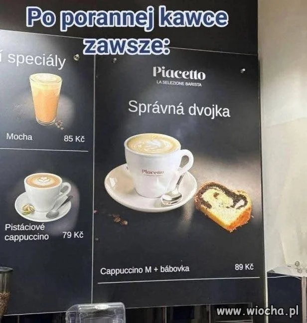 Poranny rytuał
