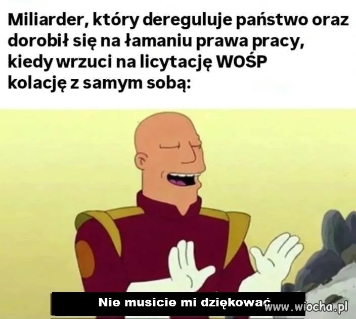 Miliarder i jego altruizm