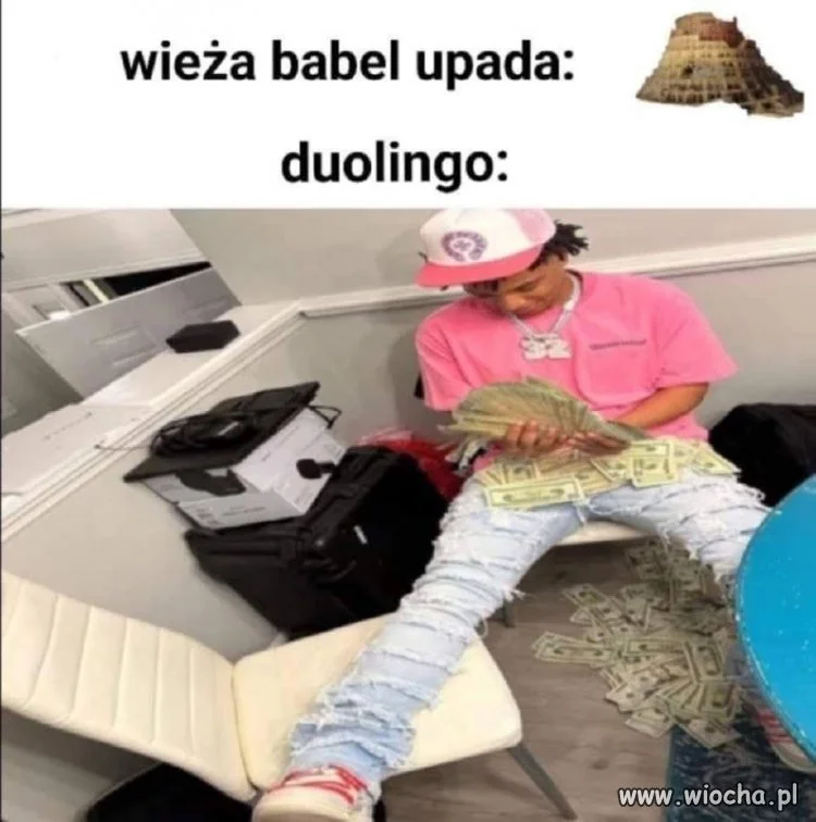 Wieża Babel a portfel Duolingo