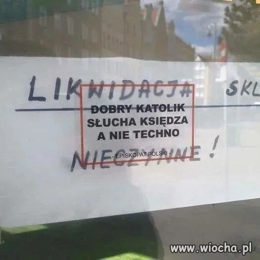 Dobry katolik słucha księdza