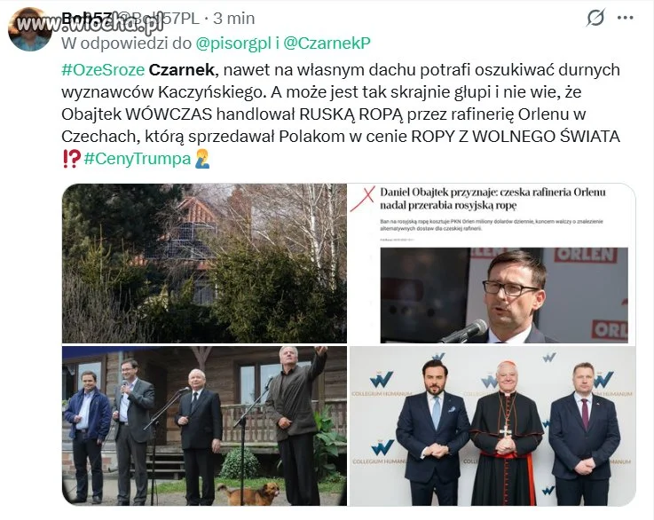 ''Profesor''-Sresor - Czarnek kpi z pisowskiego Zielonego Ładu i OZE