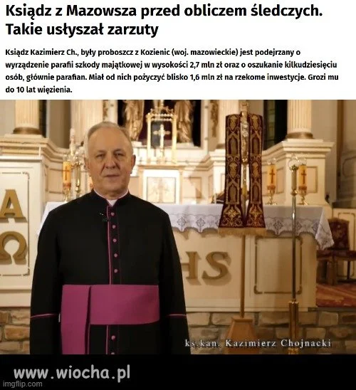 Wielka afera o parę złotych.