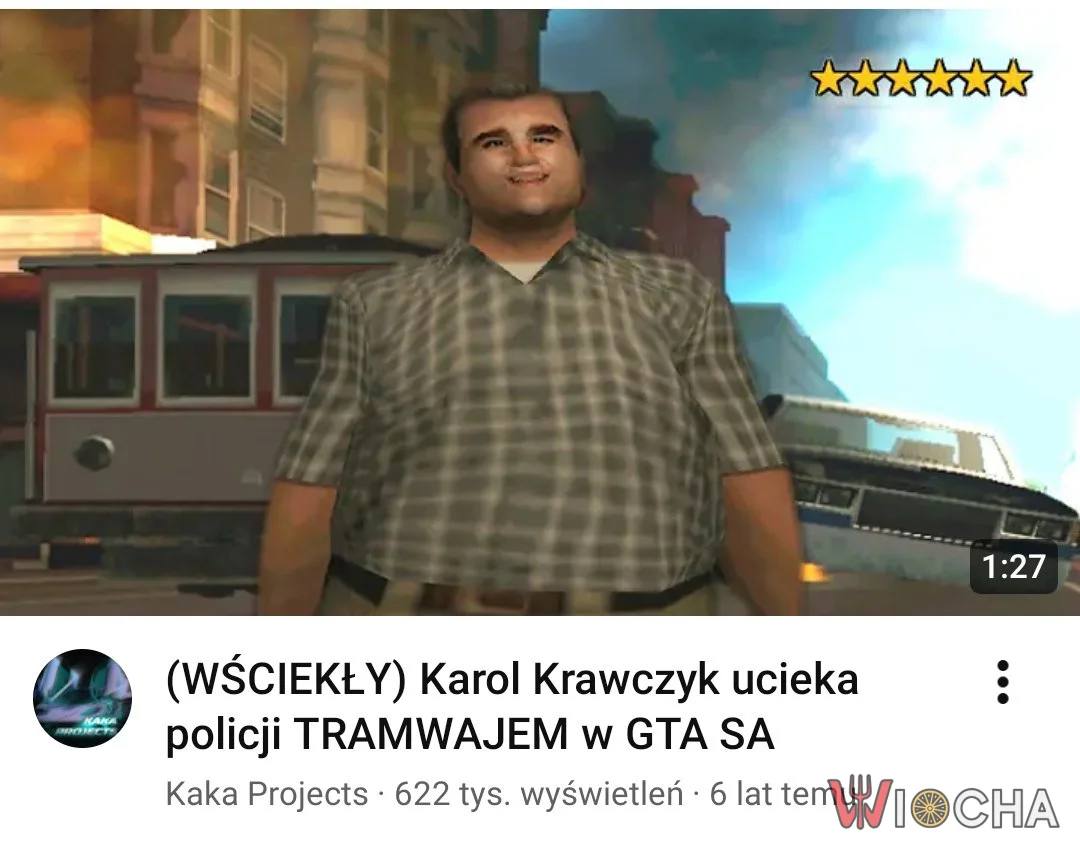 Karol Krawczyk poszalał