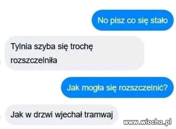 Szyba się trochę rozszczelniła