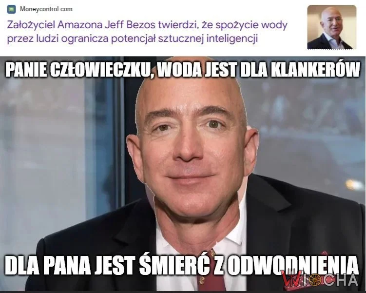 Woda jest dla sztucznej inteligencji