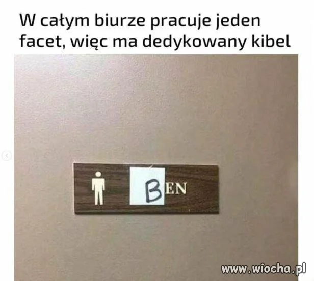Za to do damskiego pewnie kolejka