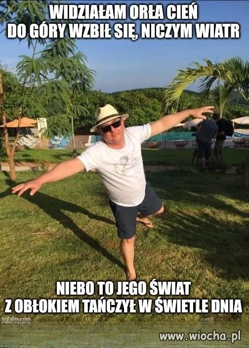 Robert Makłowicz widział orła cień