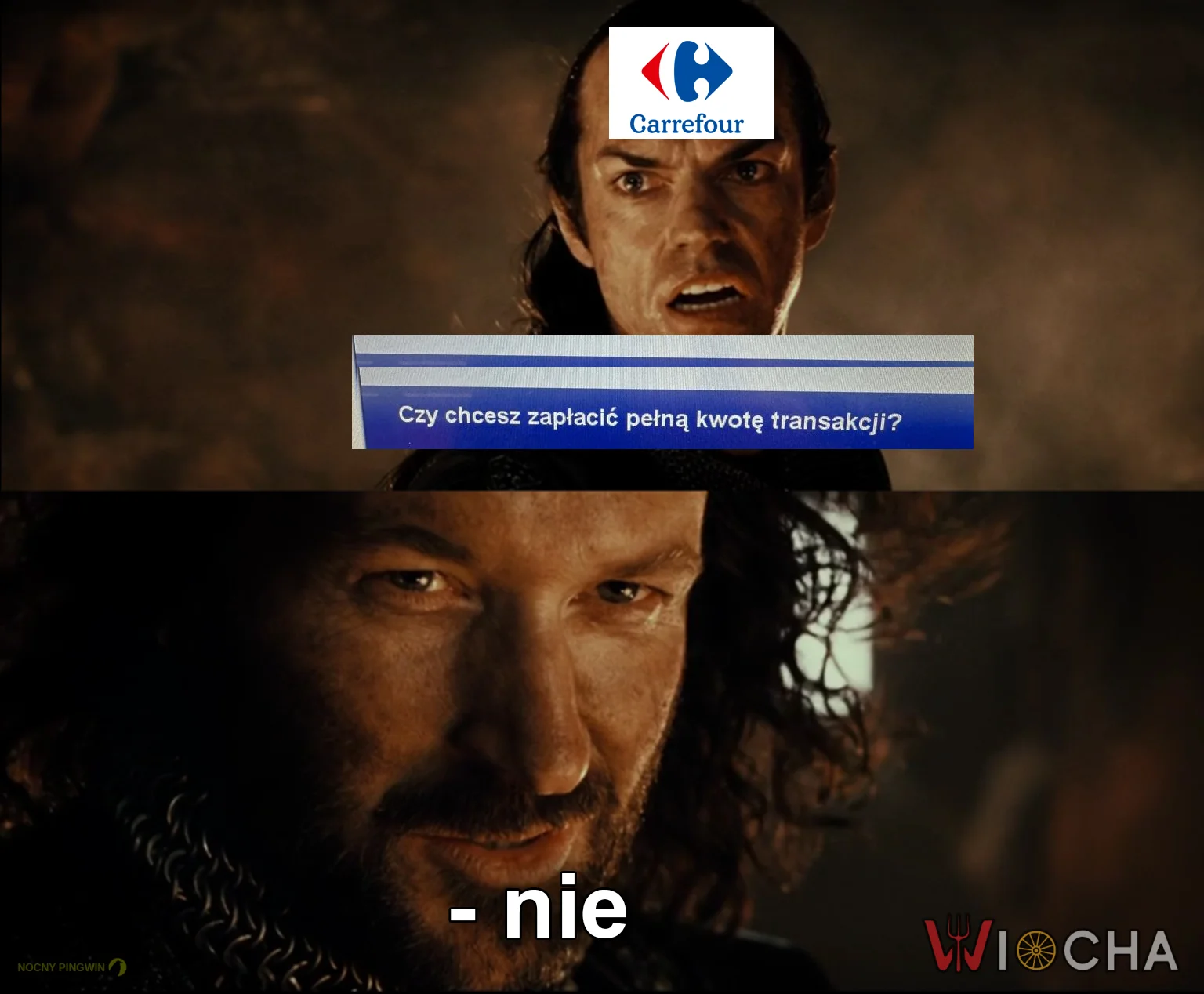 Oczywiście, że nie chcę