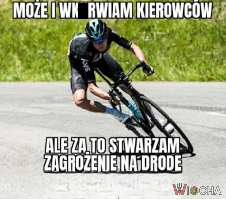 Zagrożenie na drodze i na chodniku