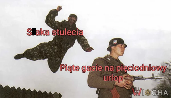 Trzeba było spakować dodatkowe