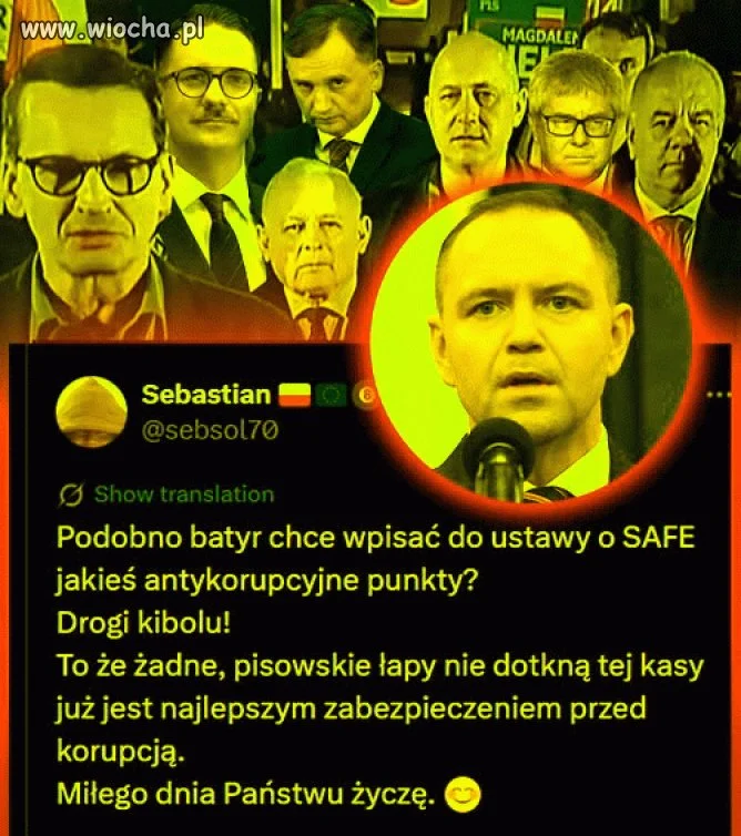 Ale ich boli, że nie ukradną tej kasy