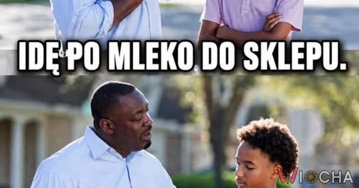 Tata idzie po mleko