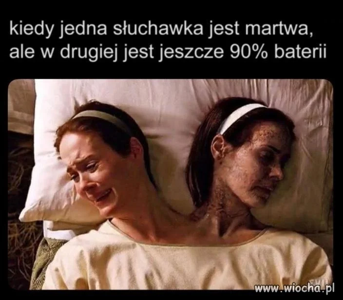 Jedna słuchawka gra w najlepsze