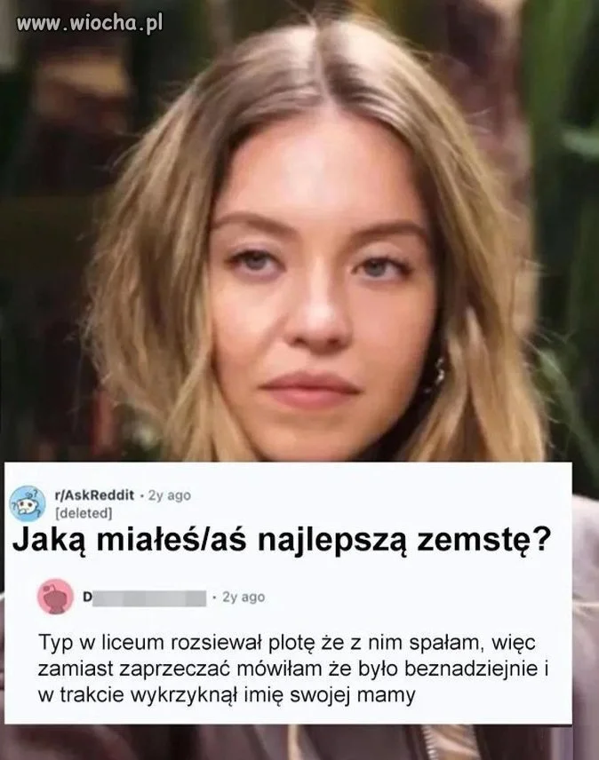 Zemsta bywa satysfakcjonująca 