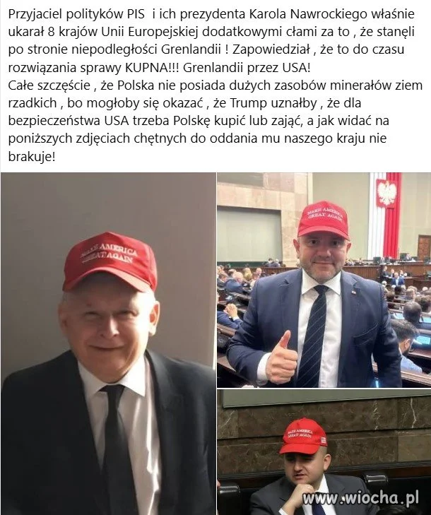 25 % karnych ceł za obronę Grenlandi