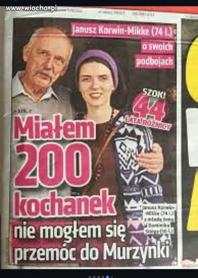 Janusz Korwin-Mikke jak zwykle
