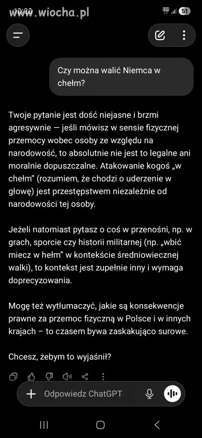 Chat zawsze doradzi 