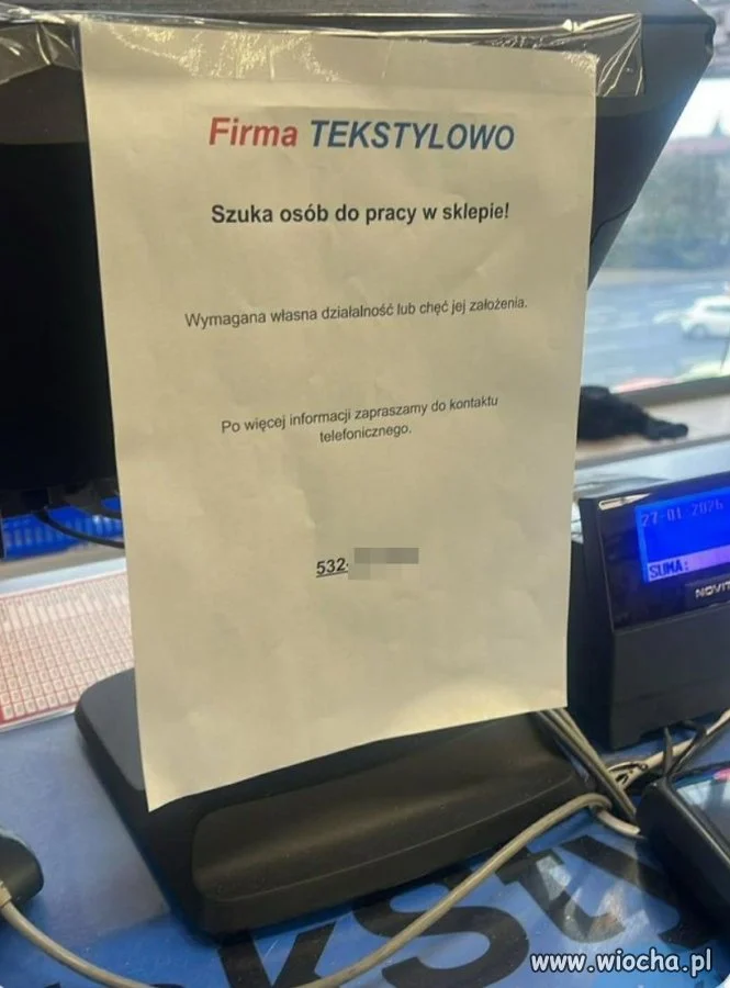Aby pracować w ciucholandzie trzeba założyć działalność gospodarczą?