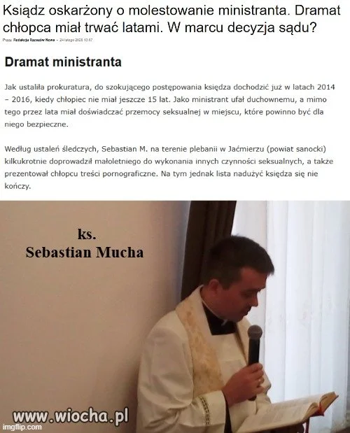 Ksiądz Sebastian z  Jaćmierza (Podkarpacie)
