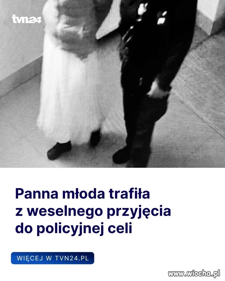 Panna młoda trafiła na komendę