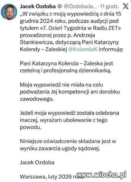 Poseł Jacek Ozdoba (PiS) zrobił wiochę i Sąd kazał mu przepraszać dziennikarkę TVN-u