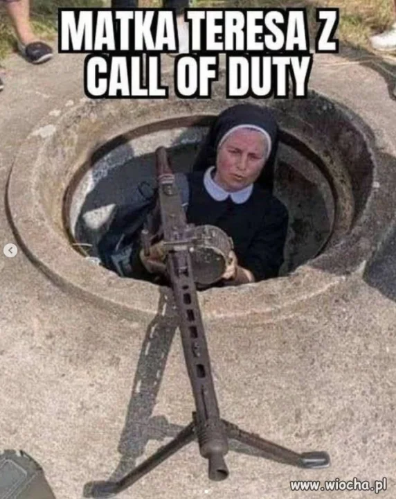 Matka Teresa z Call Of Duty