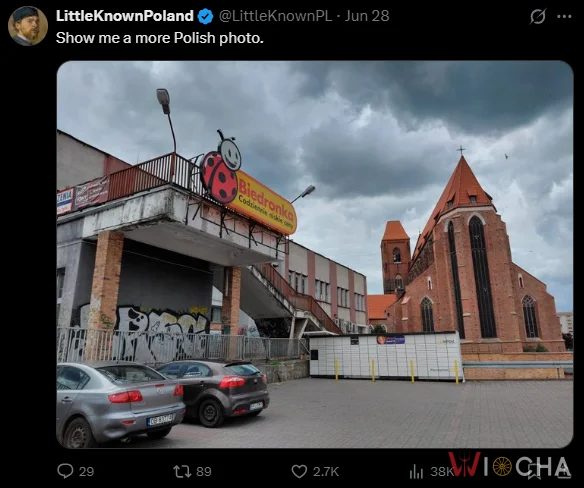 Patriotyczny widok