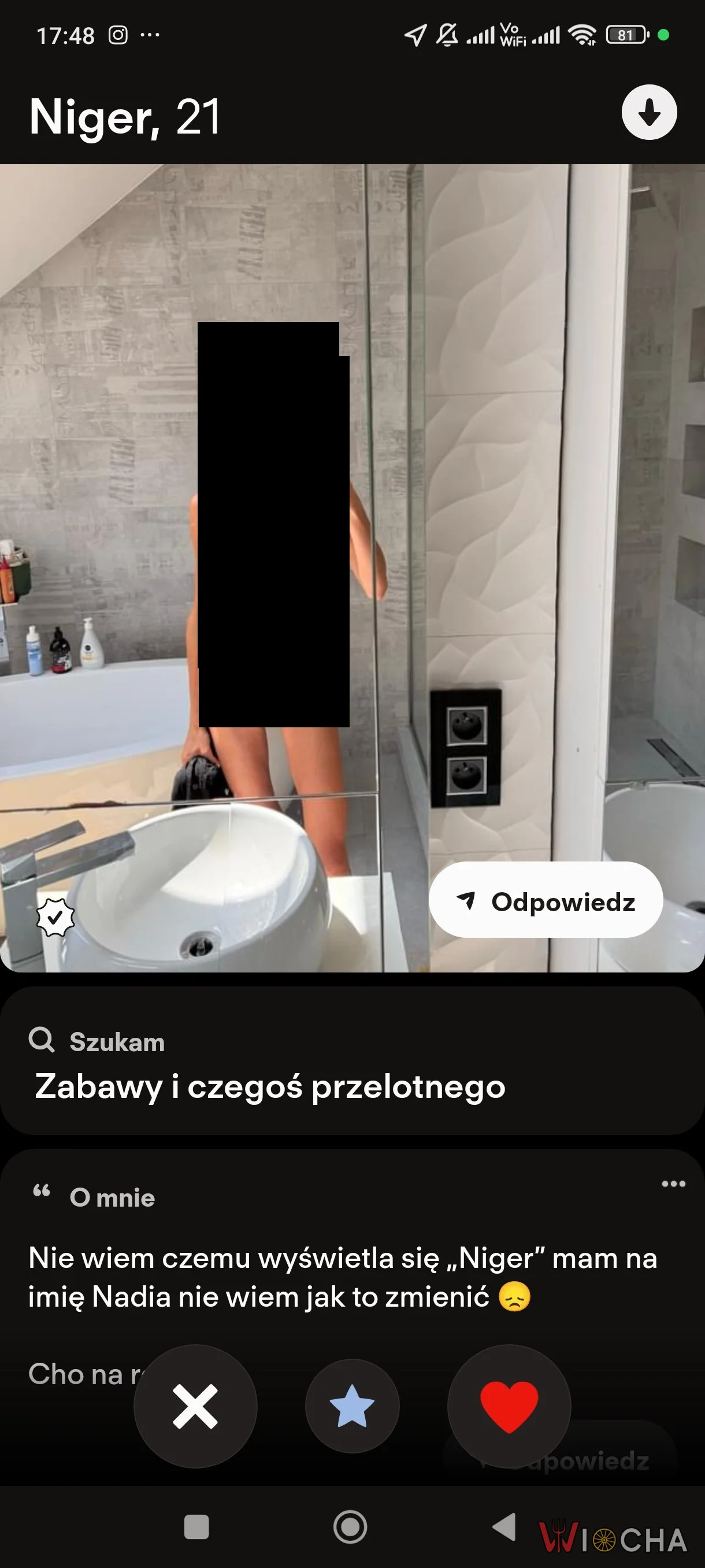 Nie wie jak to zmienić