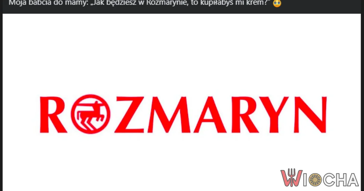 Krem z Rozmarynu?