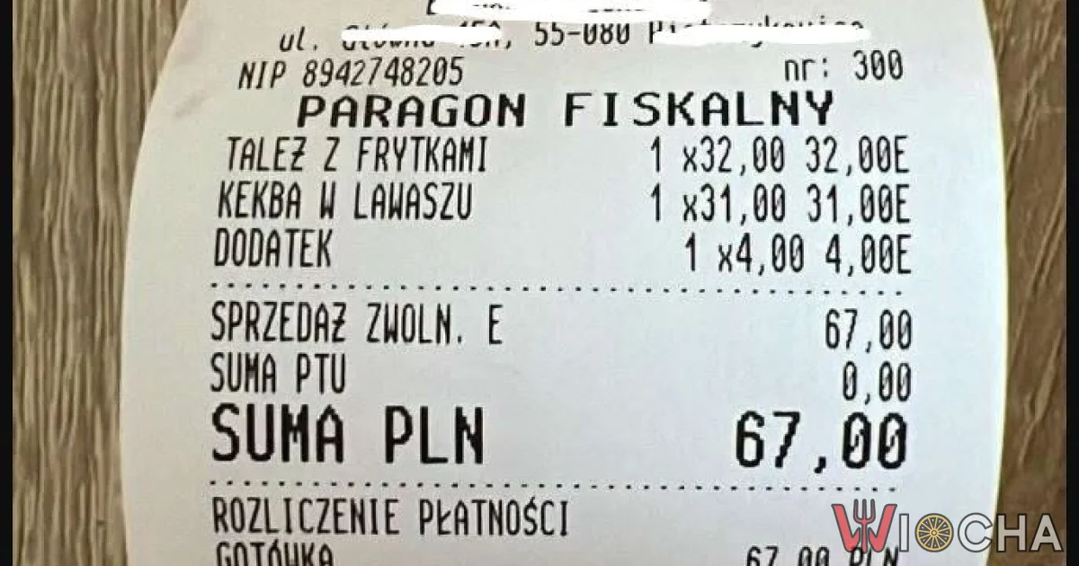 Tależ z frytkami i kekba za 67 zł