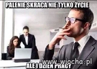 Palenie skraca nie tyłko życie