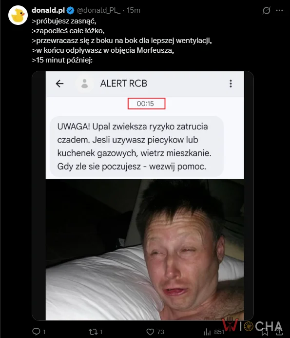 Nie dość, że upał nie daje spać, to jeszcze rząd się dobija