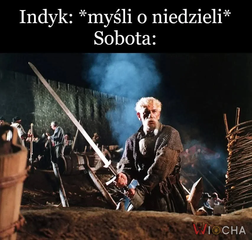 Kto tu myśli o niedzieli?