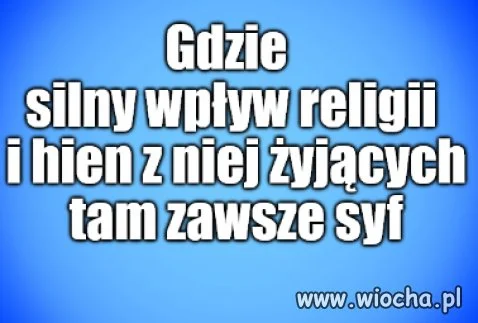 Kaprawym okiem ateisty patrząc ...