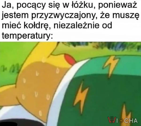 W ogóle nie mogę spać w tym upale