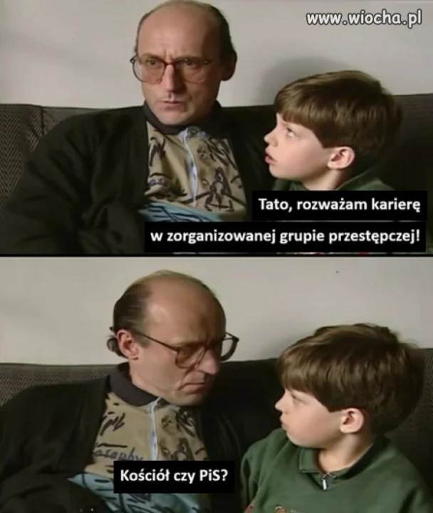 Tylko PiS tam są sami uczciwi, ale uciekają na Węgry